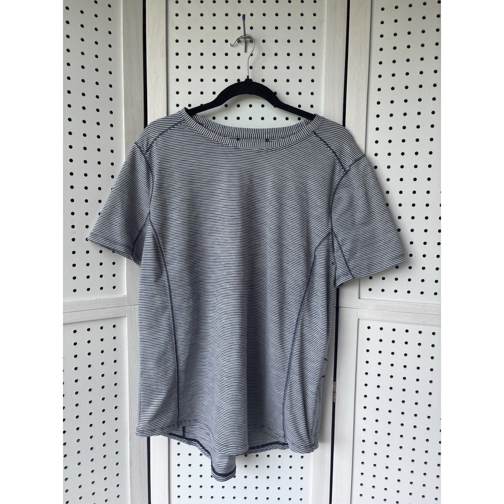 Duluth Trading Tee Shirt Women's XL Short SLV Active Performance Zip Pocket
